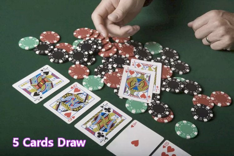 Instructions to Play 5 Card Draw Poker